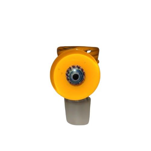 Charisma Glass | Orange Eye | 14mm Slide Bowl