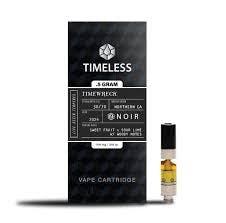 Timewreck | .5g Live Resin Cart (Noir Series)