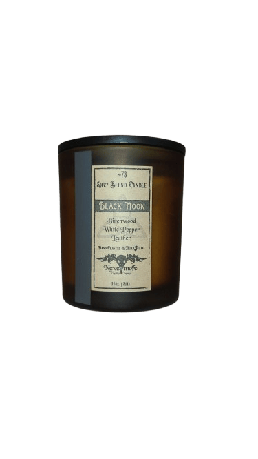Black Moon | 11oz | Glass Candle