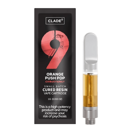 Orange Push Pop | 1g Cured Resin Cart