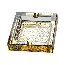 Piranha | Square Glass Ashtray