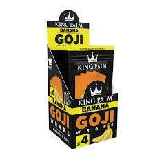 King Palm Goji Wraps | Banana (4pk) (w/Tips)