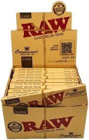Connoisseur Classic Slim Rolling Papers | King Size (w/Tips)