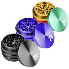 Pulsar | Tiered Aluminum Grinder | 4pc | 2" (Asst Colors)