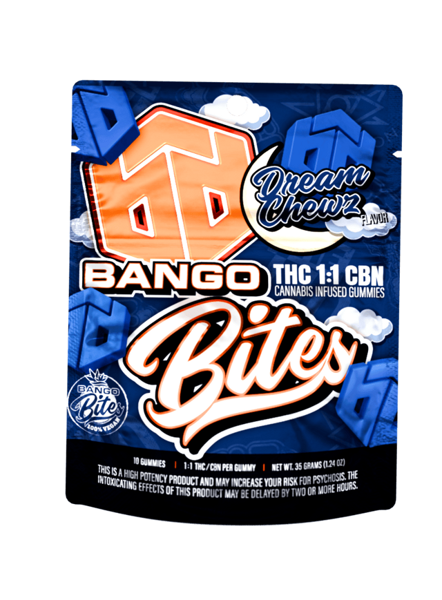 Blueberry Dream | 1:1 THC:CBN | 100mg (10pk)