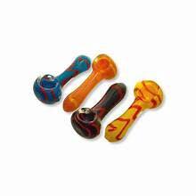 Frit Hand Pipe | 3" (Asst Colors)