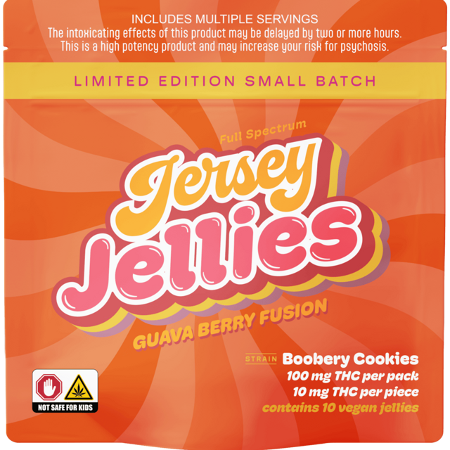 Guava Berry Fusion - Booberry Cookies | 10mg Full Spectrum Gummies (Vegan)