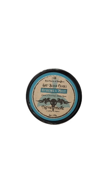 Syrens in the Mist | 6oz | Candle in Tin
