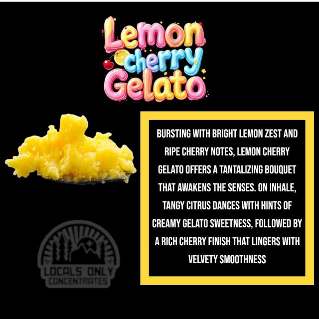 Lemon Cherry Gelato | 1g Wet Badder