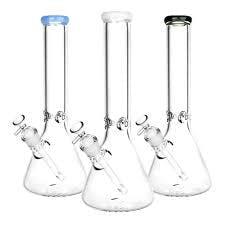 Classic Glass Beaker Tall Water Pipe | (XL) 18" | 14mm F