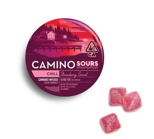 Strawberry Sunset | 100mg Gummies (10pk) (Vegan)