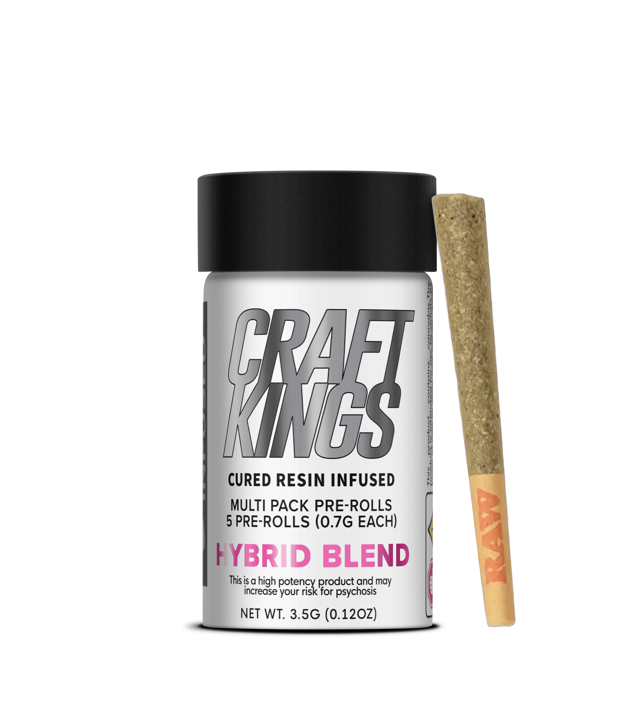 Hybrid Blend | 0.7g Infused Prerolls (5pk)