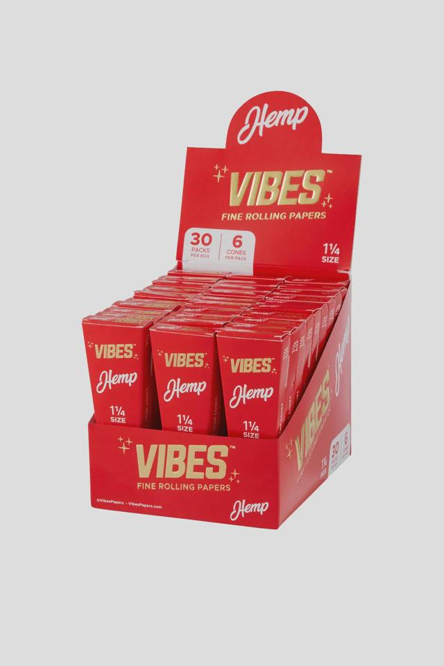 Vibes | Hemp Cones | 1 1/4 (6pk)