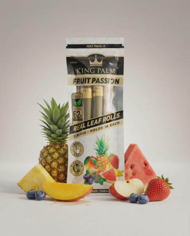 King Palm | Fruit Passion Mini | (2pk)