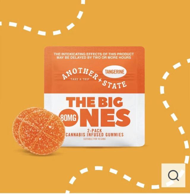 Macro | Tangerine | 80mg Gummies (2pk) (Vegan)