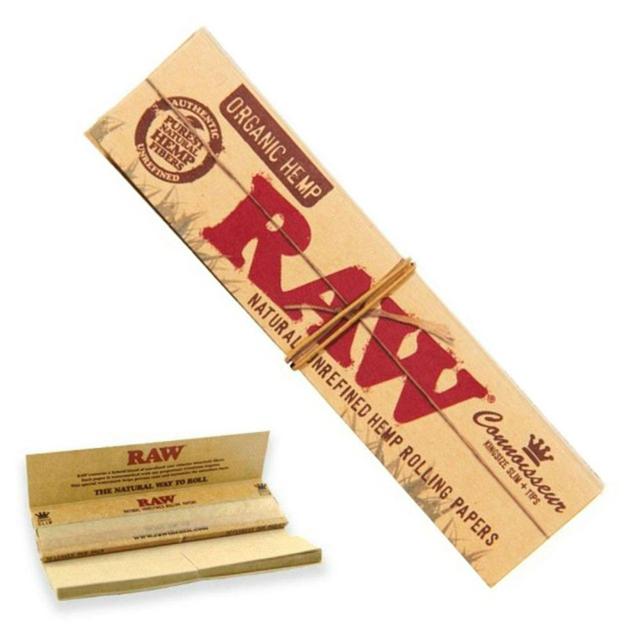 RAW | Organic Hemp Rolling Papers + Tips | King Size