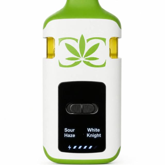 Sour Haze x White Knight | 2g Liquid Diamond Dual Vape (Disposable)