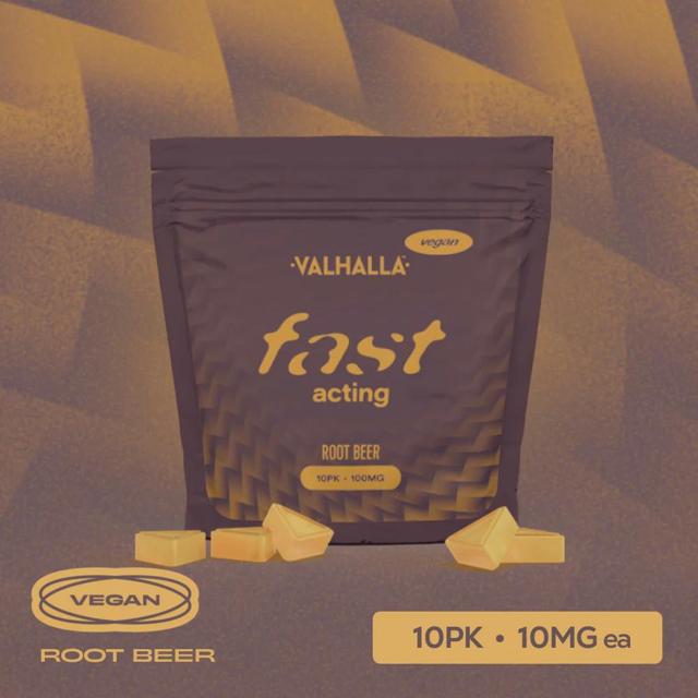 Fast-Acting | Root Beer | 100mg Gummies (10pk)