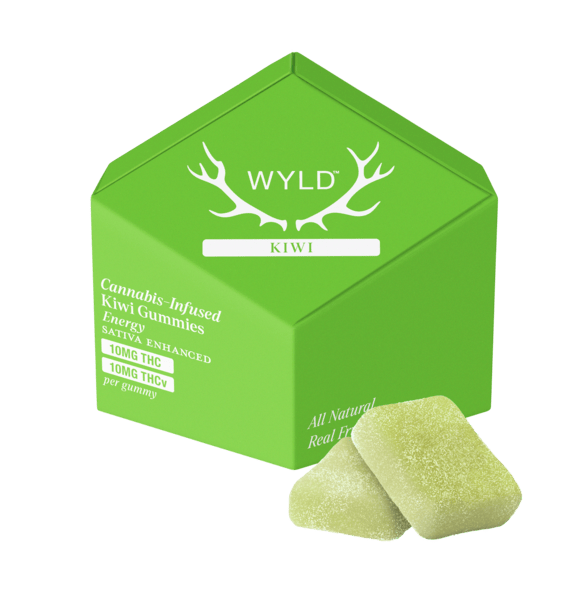 Kiwi | 1:1 THCv:THC | 10mg Gummies (10pk)