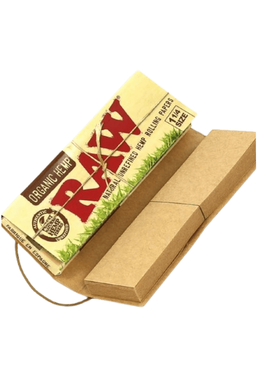 RAW | Organic Hemp Rolling Papers + Tips | 1 1/4"