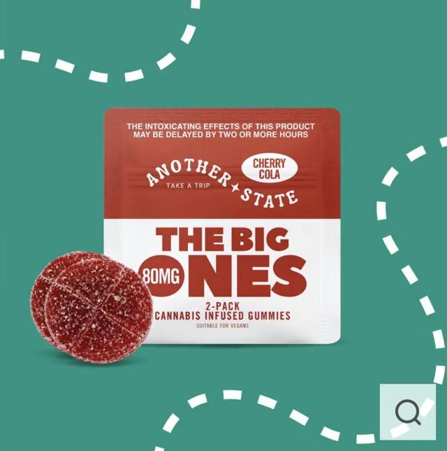 Macro | Cherry Cola | 80mg Gummies (2pk) (Vegan)