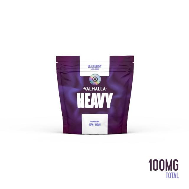 Blackberry | 1:1 THC:CBN | 50mg Hash Infused Gummies (2pk)