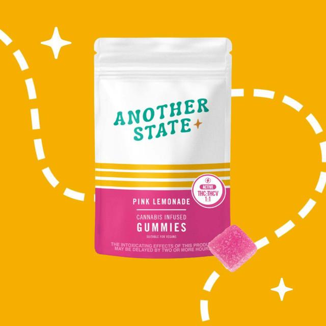 Pink Lemonade | 1:1 THC:THCV | 10mg Gummies (10pk) (Vegan)