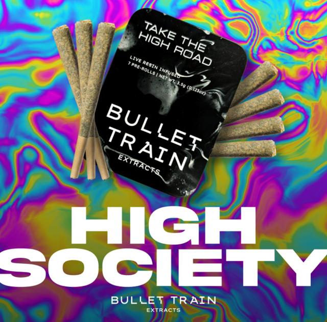 High Society | 0.5g Infused Prerolls (7pk)