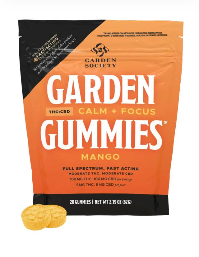 Mango | 5:5 THC:CBD | 100mg (20pk)
