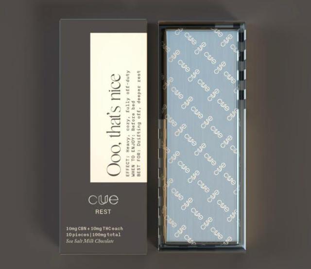 Rest | Sea Salt Milk Chocolate 1:1 THC/CBN 100mg (10pk)