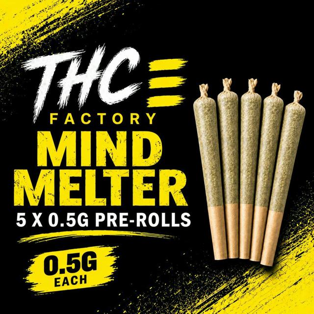 Mind Melter | 0.5g Prerolls (5pk)