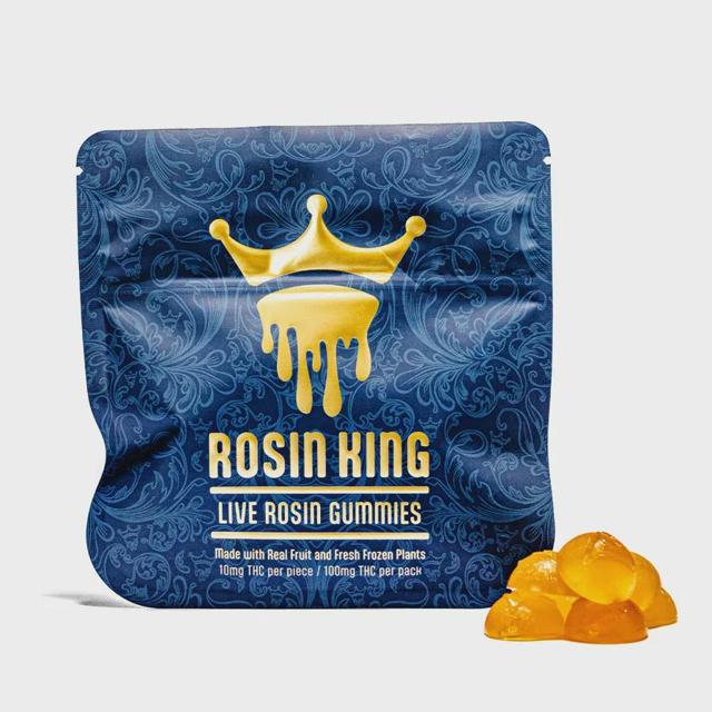 Sour Green Apple | 10mg Live Rosin Gummies (10pk) (VEGAN)