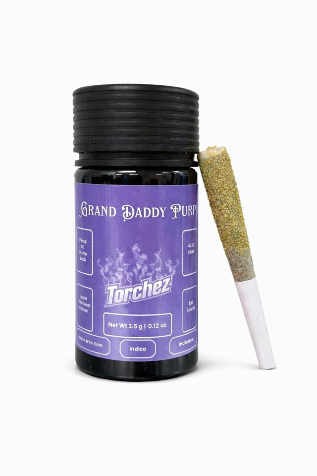 Grand Daddy Purp | 0.7g Infused Prerolls (5pk)