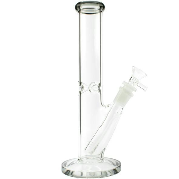 Pulsar Core Straight Tube Glass Water Pipe | 9" | 14mm F