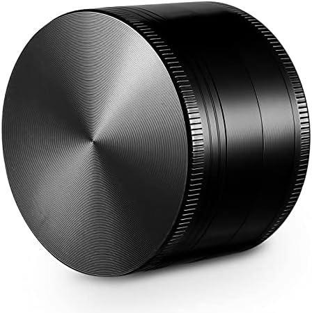 Metal Grinder | 4pc | 2.2" | Black