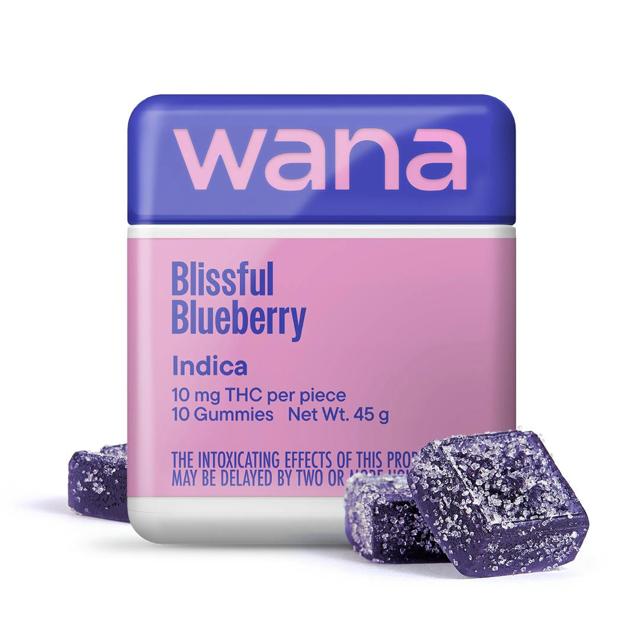 Classic Blissful Blueberry | 100mg Gummies (10pk) (VEGAN)