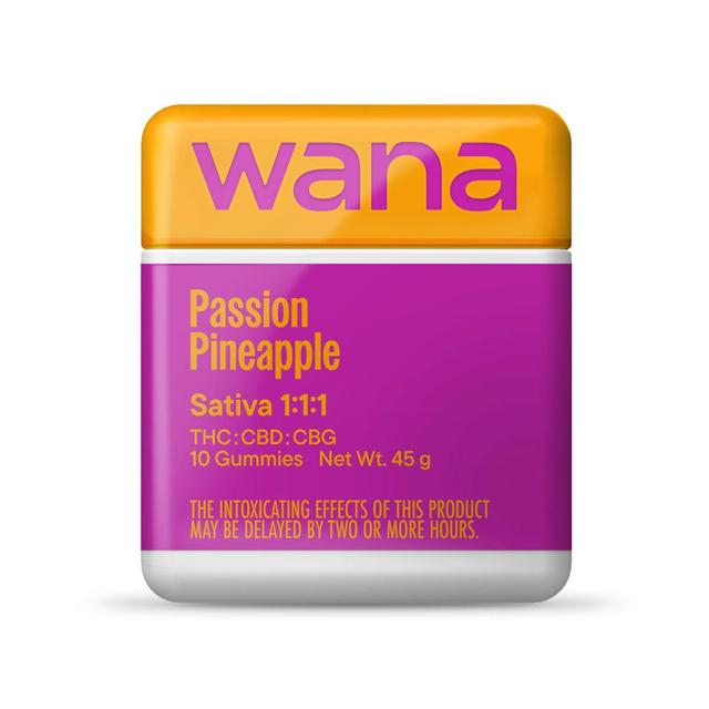 Classic Passion Pineapple | 1:1:1 | THC:CBD:CBG