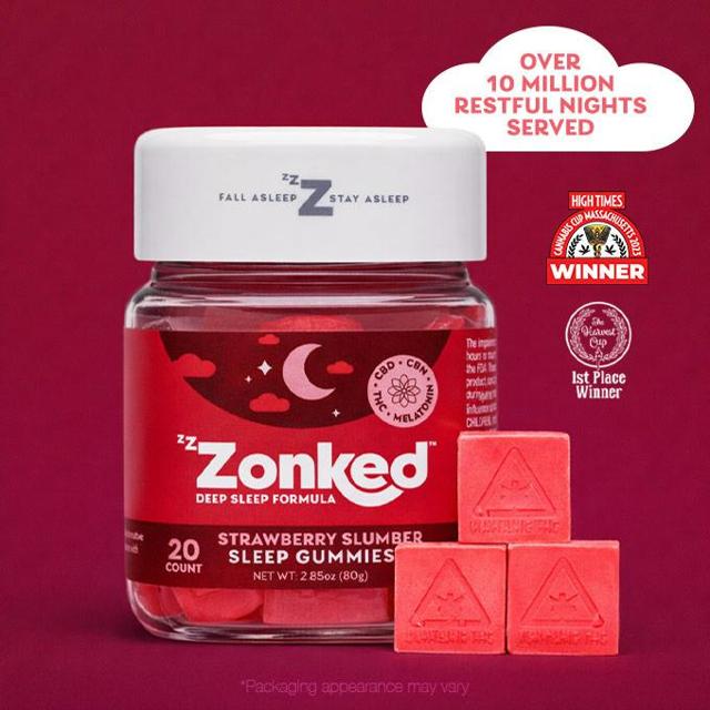 Strawberry Slumber | Deep Sleep | 1:1:1 | 5mg (20pk)