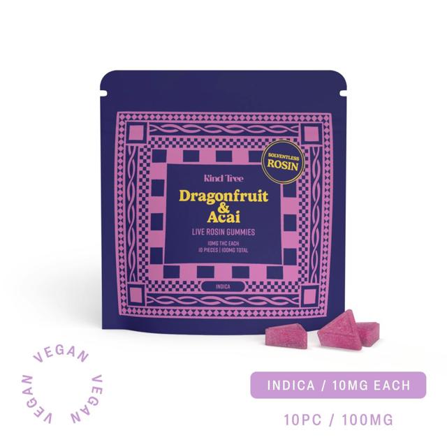 Dragonfruit & Acai | Live Rosin Soft Lozenges | 50mg (2pk)