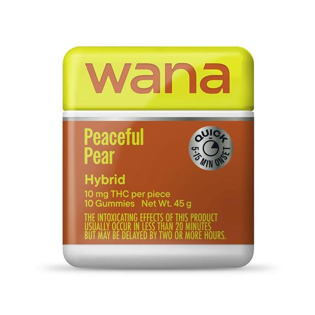 Quick Peaceful Pear | 100mg Gummies (10pk)