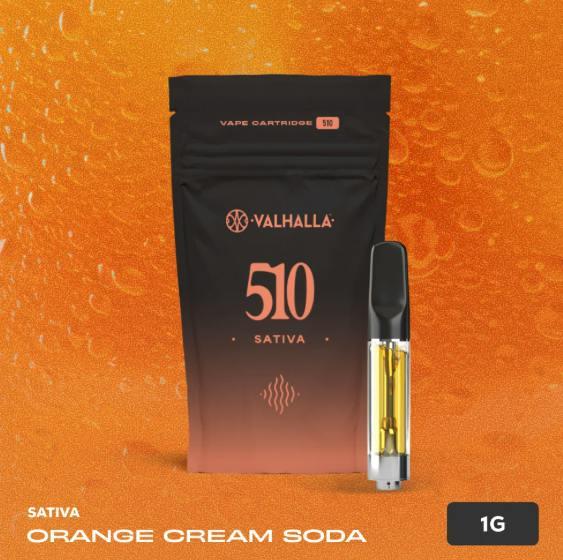 Orange Cream Soda | 1g Distillate Cart