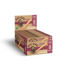 Zig Zag Unbleached Cones | 70's Minis