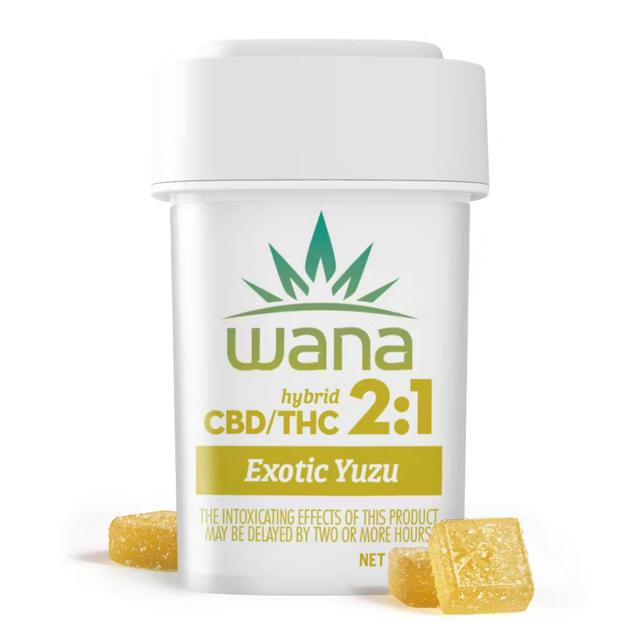 Classic Exotic Yuzu | 2:1 | CBD:THC | 100mg Gummies (10pk) (VEGAN)