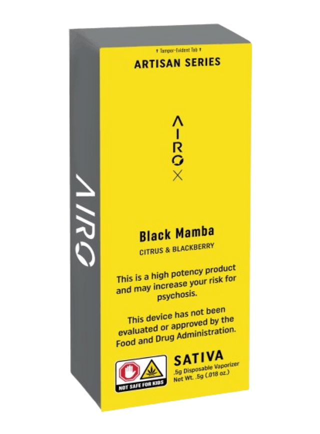Black Mamba | 1g Distillate Cart