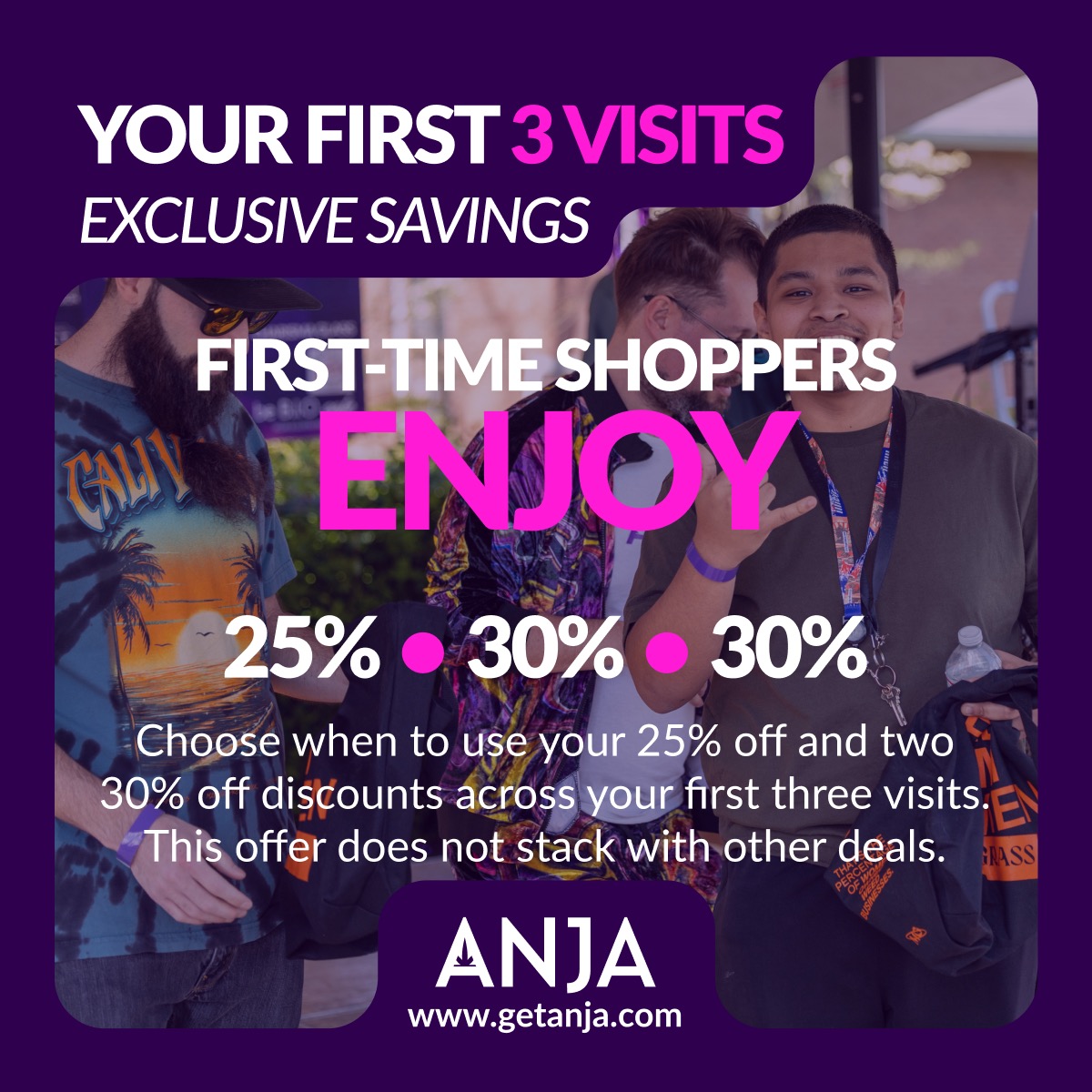 25% OFF FIRST ORDER